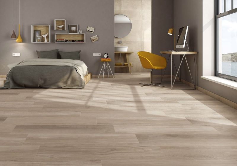 Gạch vân gỗ tạo sự ấm cúng