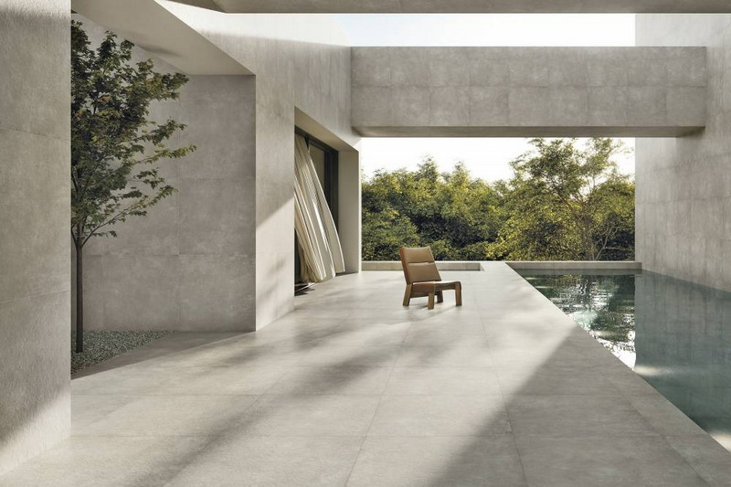 Ứng dụng gạch vân bê tông trong không gian ngoại thất
