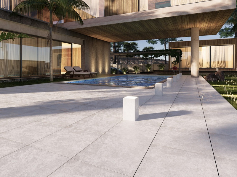 Gạch VIGLACERA PLATINUM 20mm ứng dụng cho khu vực ngoài trời