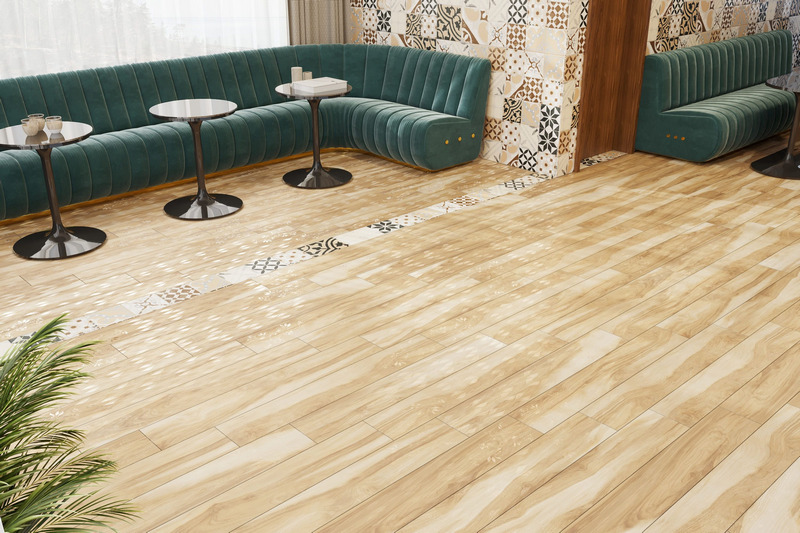 Gạch vân gỗ giúp không gian thêm ấm cúng, gần gũi và tự nhiên