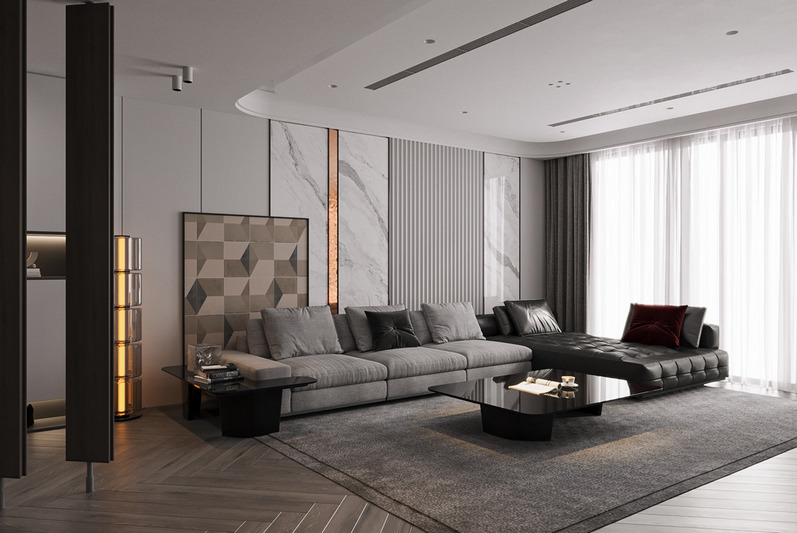 Không gian nhà ở phong cách hiện đại