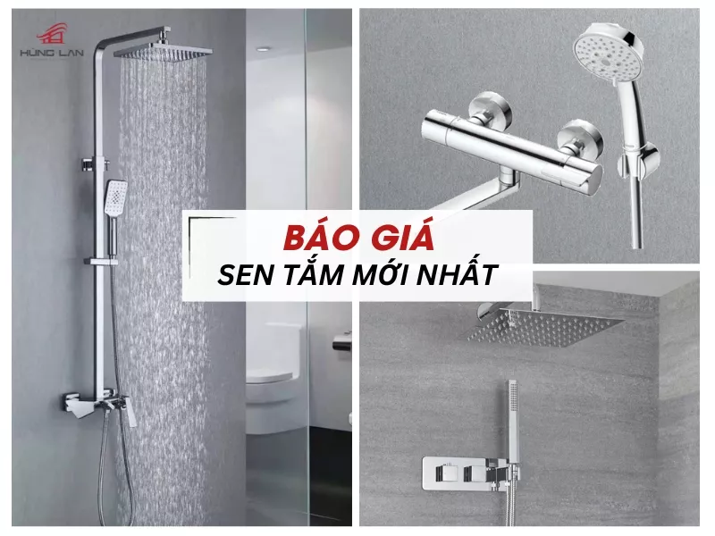 Bảng Báo Giá Sen Tắm 2025 Cập Nhật Mới Nhất