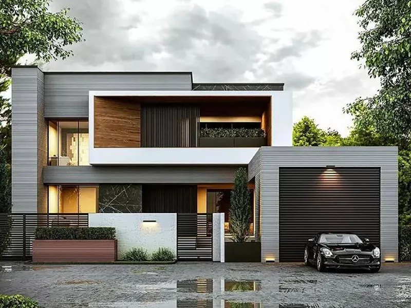 Cách phối màu gạch ốp tường mặt tiền đẹp, ấn tượng "hot hit" 2025