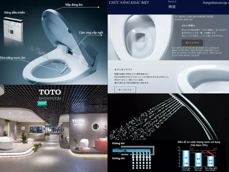Khám phá top 10 công nghệ thiết bị vệ sinh TOTO hiện đại nhất!
