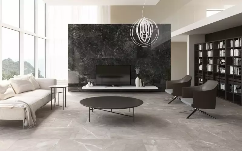 gạch lát nền khổ lớn cho phòng khách