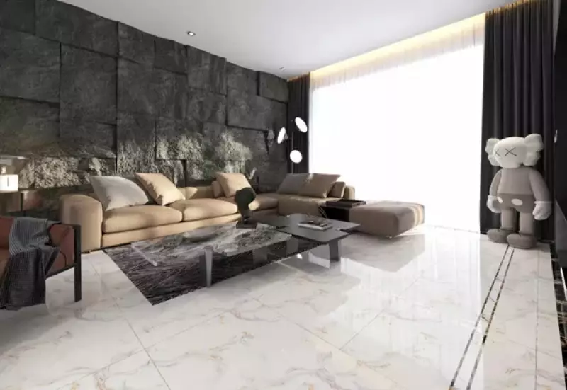 gạch lát nền phòng khách 60x60 Catalan 71023