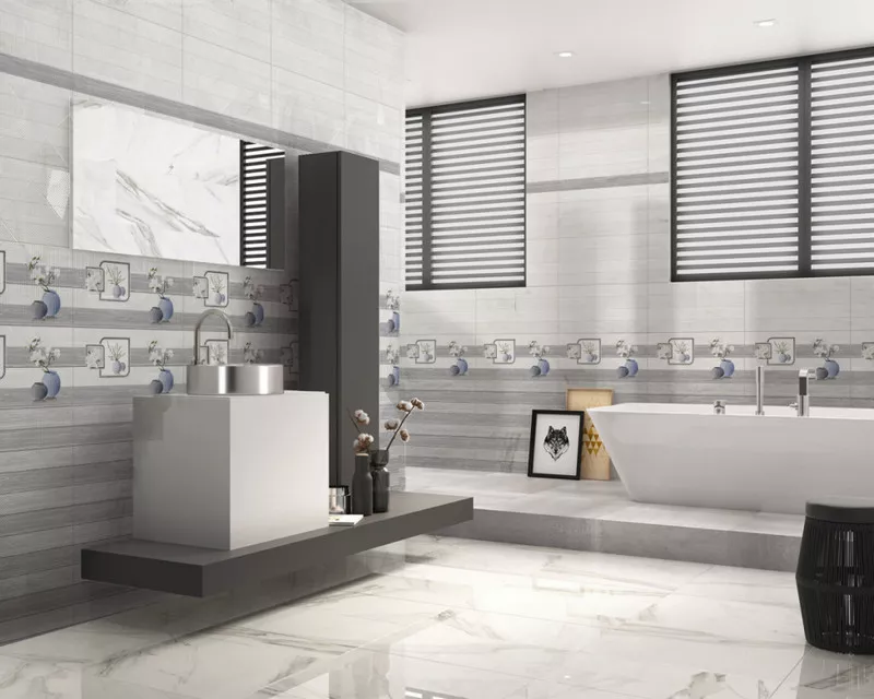 15+ mẫu gạch viền ốp tường 30x60 tạo điểm nhấn không gian