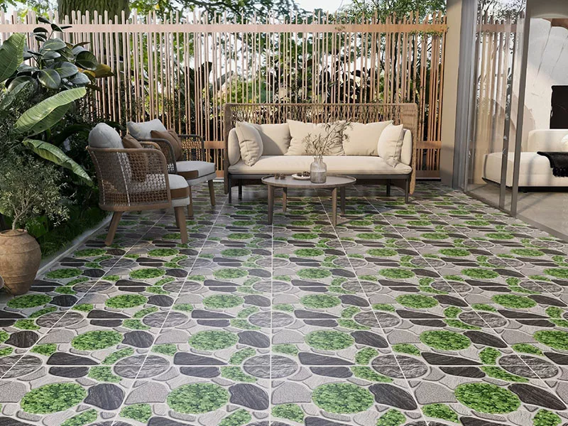 20+ Mẫu gạch giả cỏ đẹp nhất 2025, chống trơn trượt lát sân vườn
