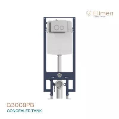 Bộ két nước âm tường Elimen G3008PB