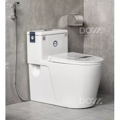 Bồn Cầu 1 Khối Dova D8360