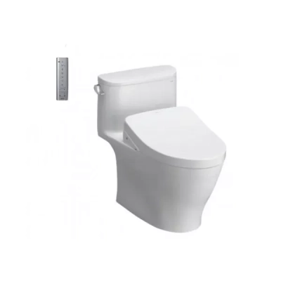Bồn cầu 1 khối Washlet S7 TOTO MS887CRW12