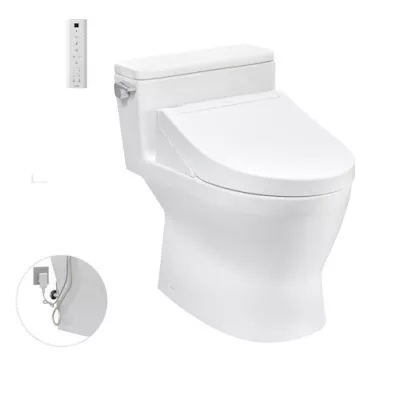 Bồn Cầu 1 Khối Washlet TOTO MS188VKW14