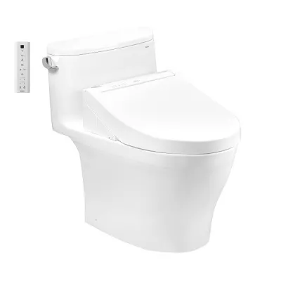 Bồn Cầu 1 Khối Washlet TOTO MS887CRW15