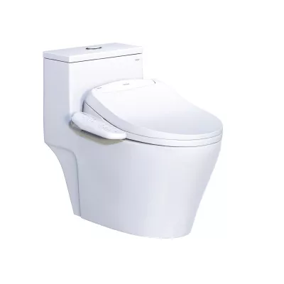 Bồn cầu kết hợp nắp điện tử Caesar C1356F + TAF400H