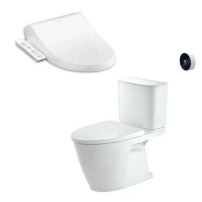 Bồn cầu nắp rửa điện tử Inax ACT-602+CW-H17VN xả cảm ứng