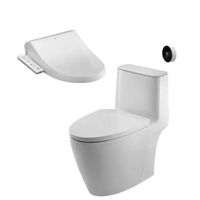 Bồn cầu nắp rửa điện tử Inax ACT-902+CW-H17VN xả cảm ứng