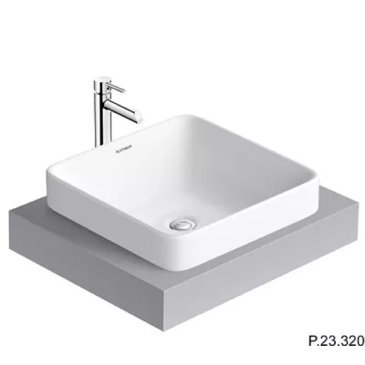 Chậu rửa mặt dương vành Viglacera P.23.320