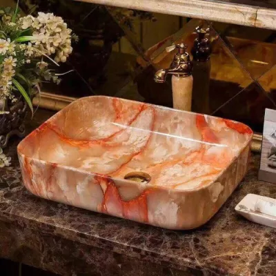 Chậu Rửa Mặt Vân Đá DOVA STONE05