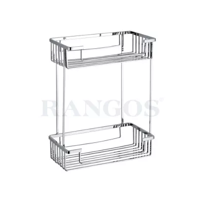 Kệ Góc Chữ Nhật Đôi Rangos RG-PK3A002B