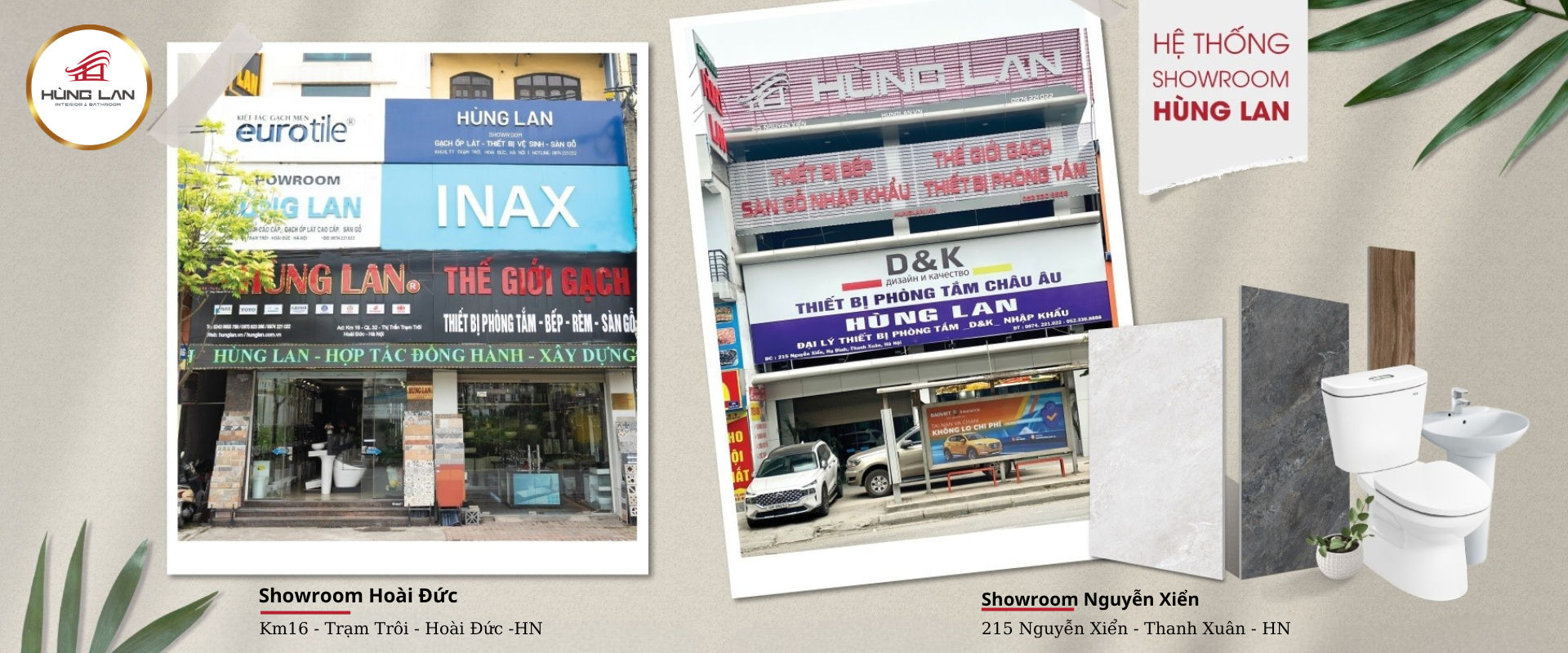 Đại lý gạch ốp lát chính hãng, giá rẻ tại Hà Nội