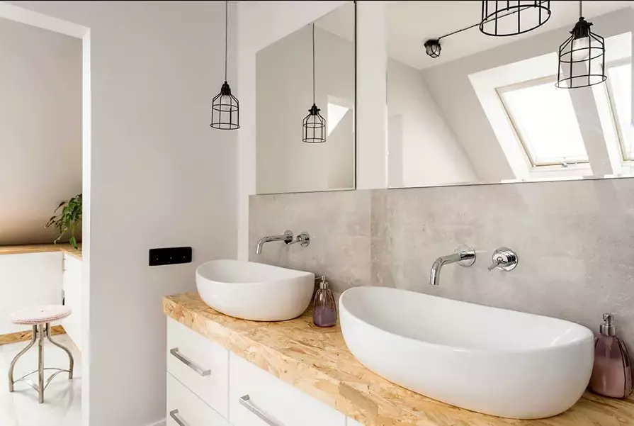 mẫu chậu rửa mặt đẹp sang trọng cho nhà tắm hiện đại