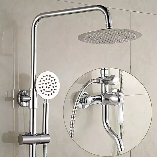 Mẫu sen tắm đẹp với điều chỉnh nhiệt độ 